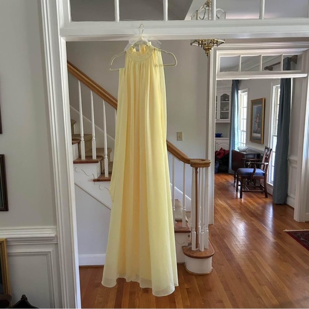 Yellow JJ's House Bridesmaid Dress